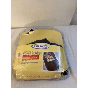 Graco infant car seat boot and blanket cover New